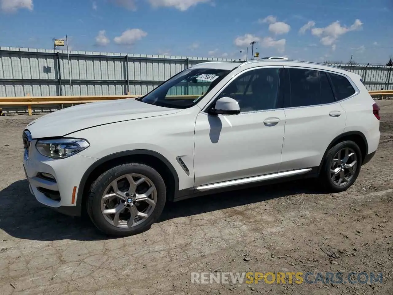 1 Photograph of a damaged car 5UXTY5C09L9D03391 BMW X3 2020