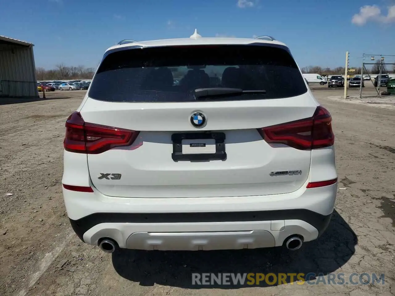 6 Photograph of a damaged car 5UXTY5C09L9D03391 BMW X3 2020
