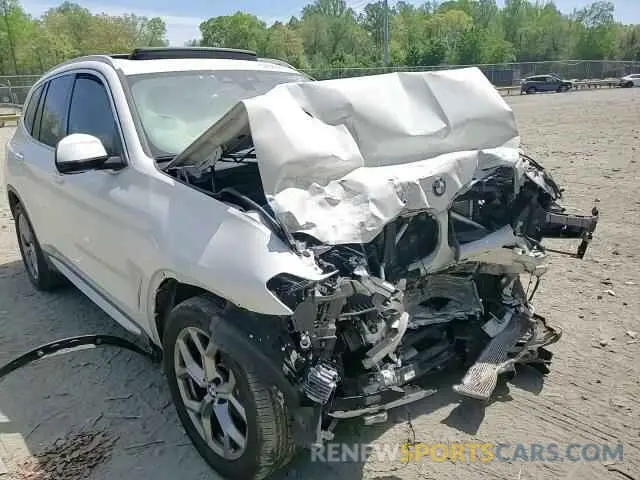 14 Photograph of a damaged car 5UXTY5C09LLT33023 BMW X3 2020