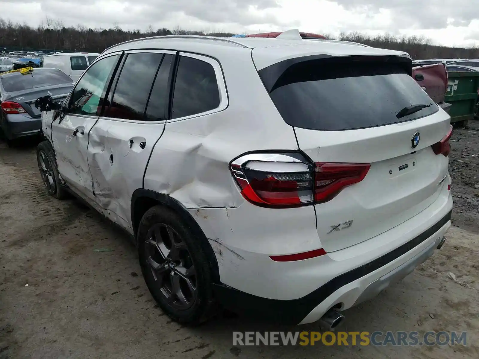 3 Photograph of a damaged car 5UXTY5C0XL9B34045 BMW X3 2020