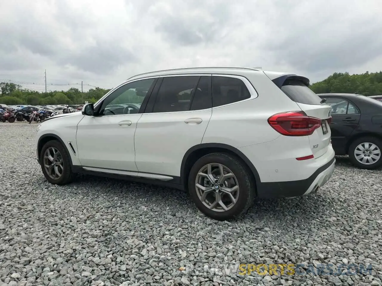 2 Photograph of a damaged car 5UXTY5C0XL9B75954 BMW X3 2020