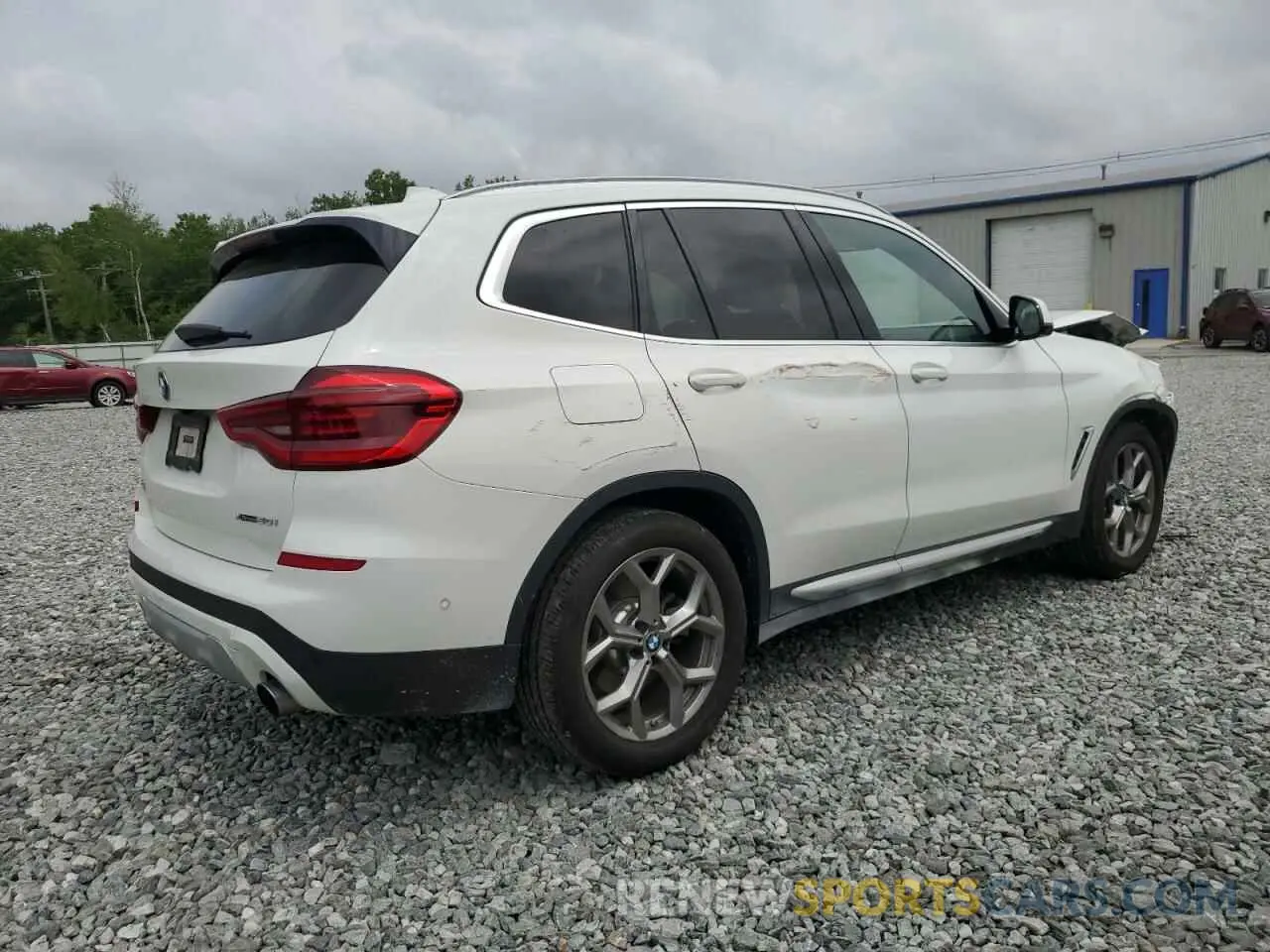 3 Photograph of a damaged car 5UXTY5C0XL9B75954 BMW X3 2020