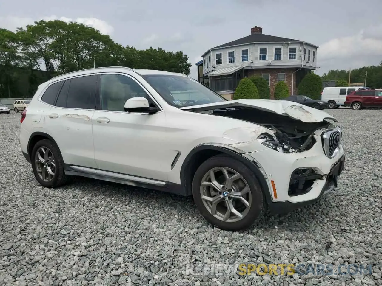 4 Photograph of a damaged car 5UXTY5C0XL9B75954 BMW X3 2020