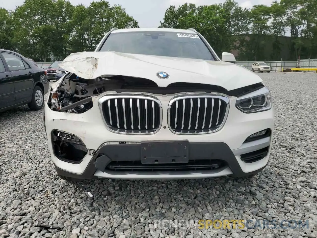 5 Photograph of a damaged car 5UXTY5C0XL9B75954 BMW X3 2020