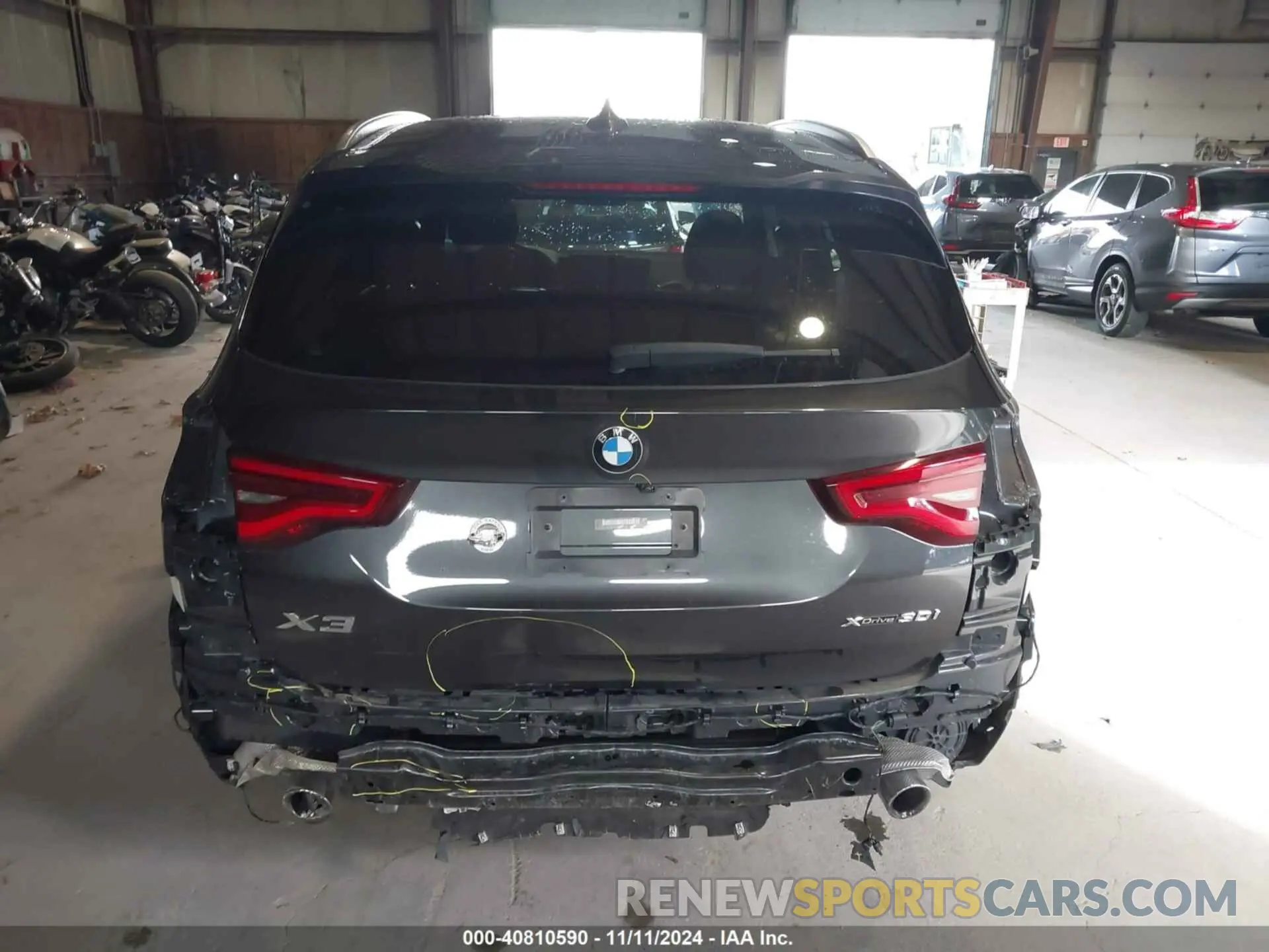 16 Photograph of a damaged car 5UXTY5C0XL9C64620 BMW X3 2020