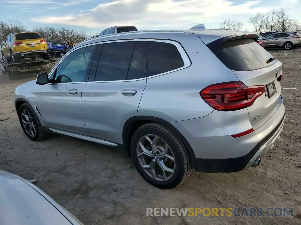 2 Photograph of a damaged car 5UXTY5C0XL9D39221 BMW X3 2020