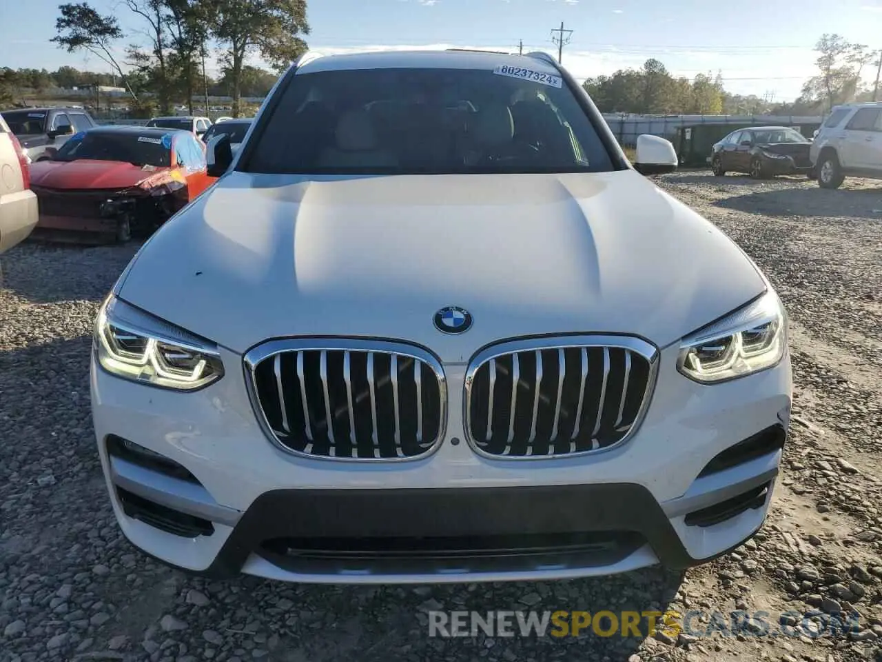 5 Photograph of a damaged car 5UXTY5C0XL9D44516 BMW X3 2020