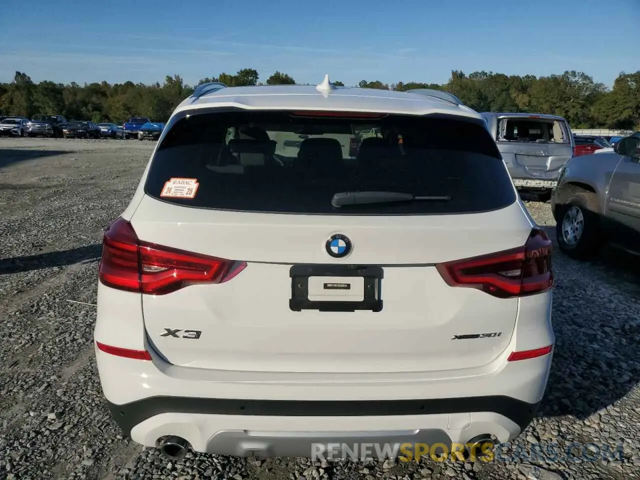 6 Photograph of a damaged car 5UXTY5C0XL9D44516 BMW X3 2020