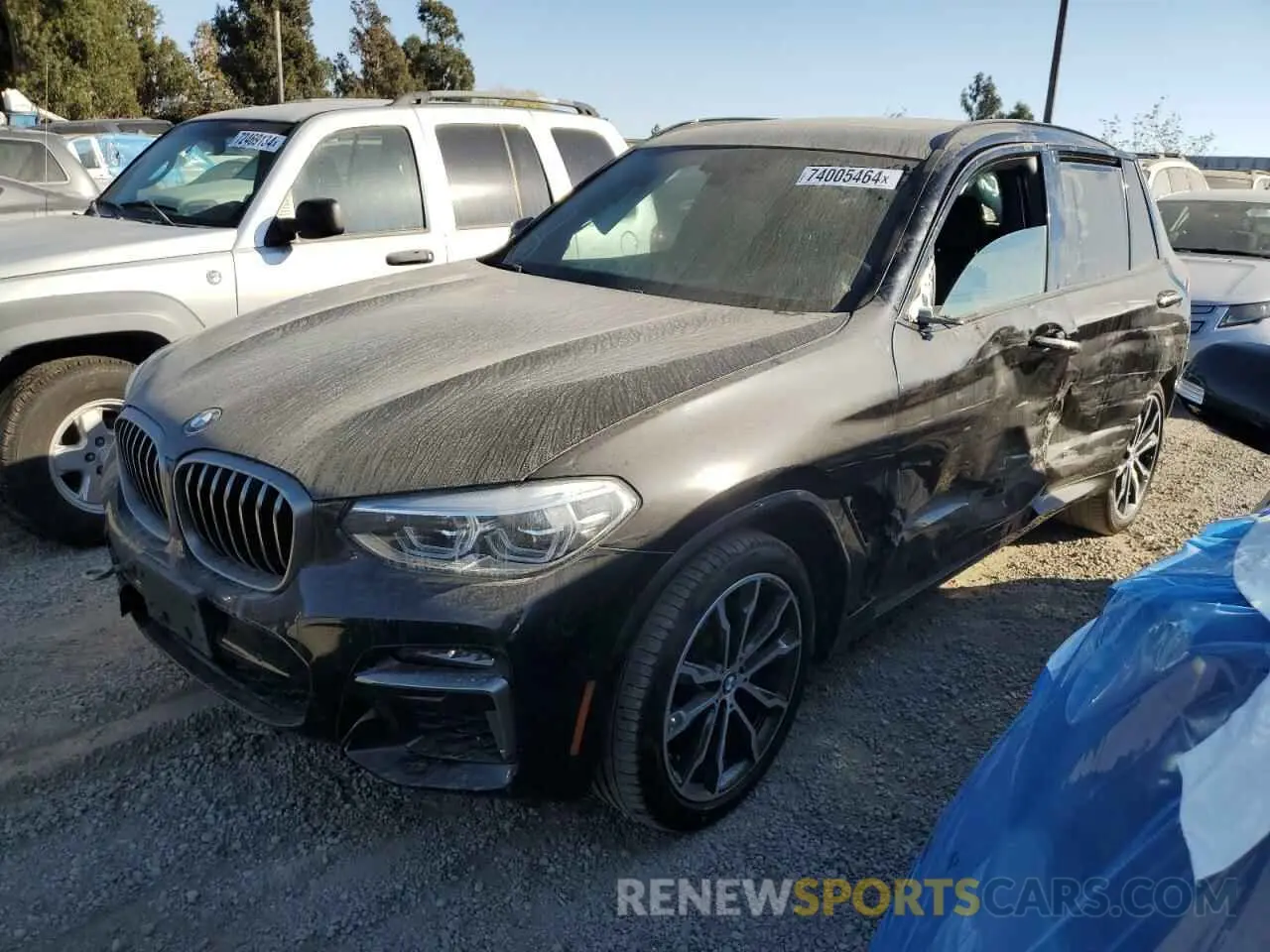 1 Photograph of a damaged car 5UXTY9C00L9B08108 BMW X3 2020