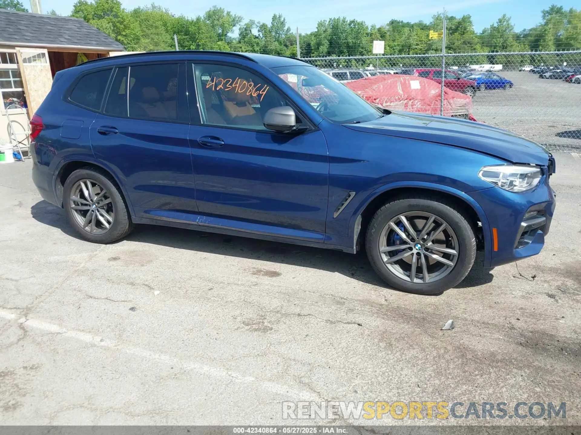 13 Photograph of a damaged car 5UXTY9C00L9B77025 BMW X3 2020