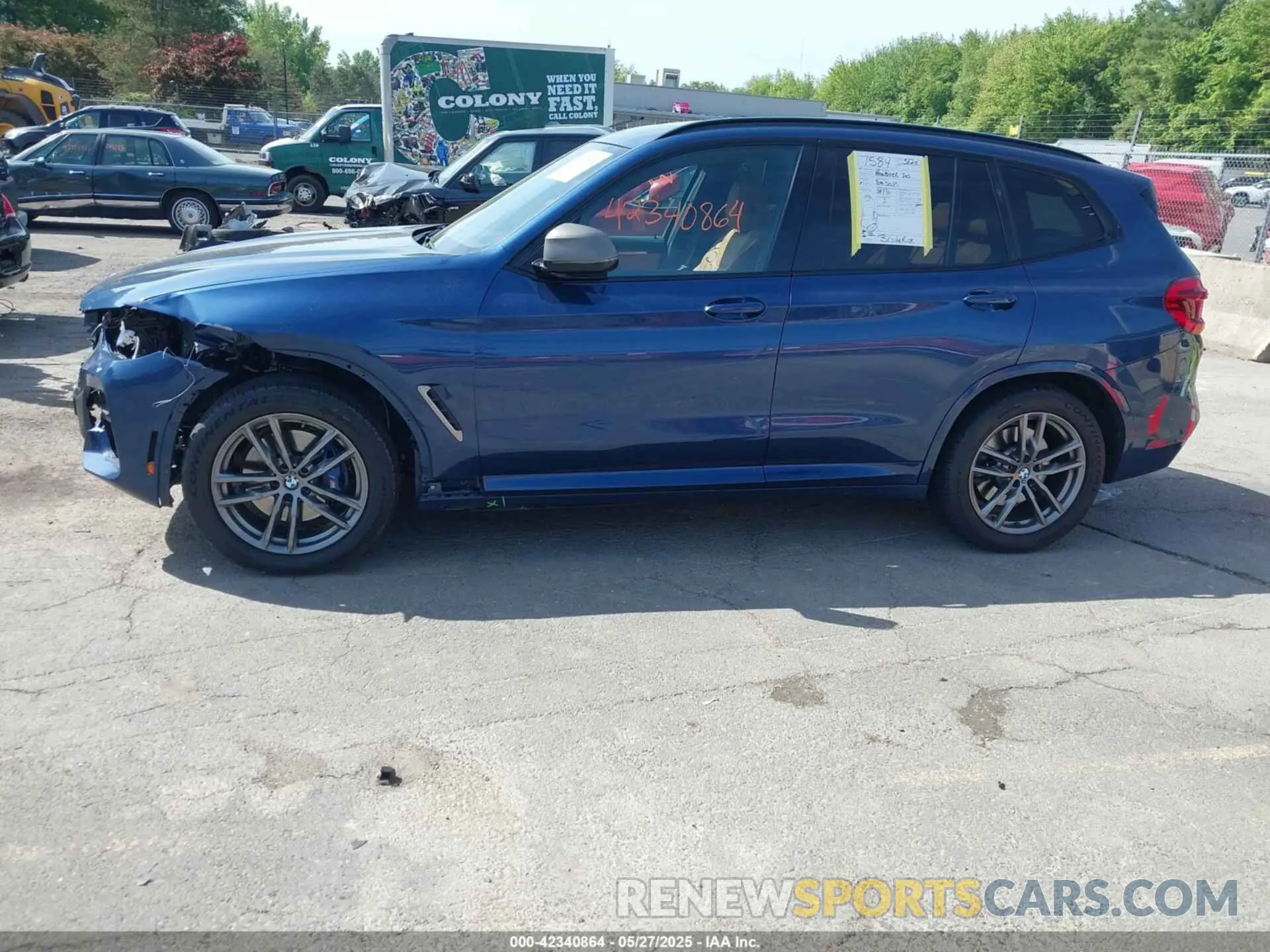 14 Photograph of a damaged car 5UXTY9C00L9B77025 BMW X3 2020