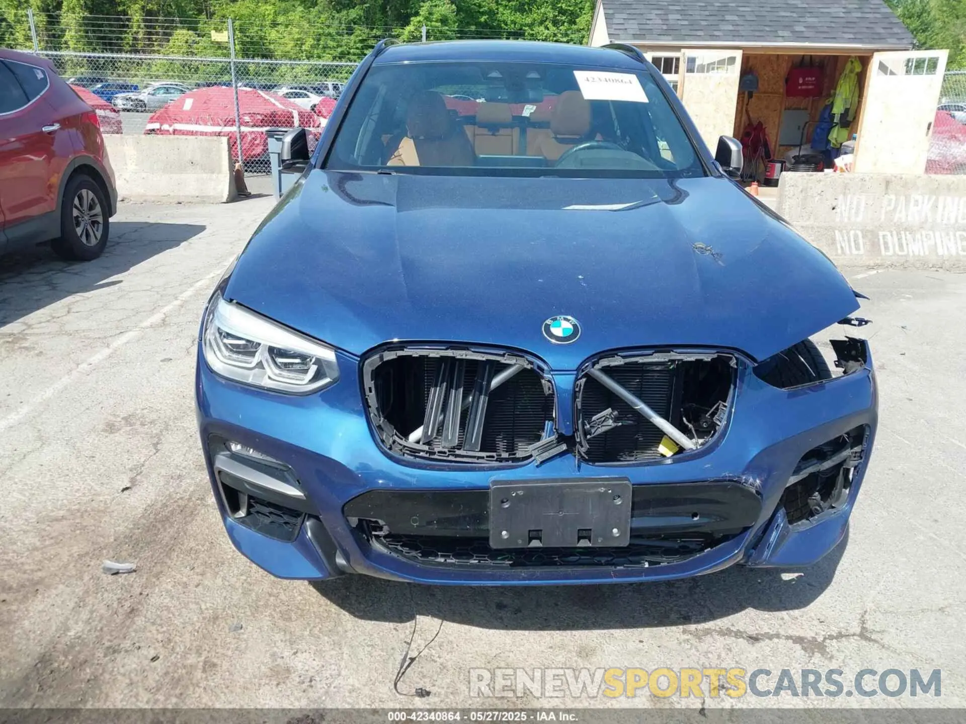 6 Photograph of a damaged car 5UXTY9C00L9B77025 BMW X3 2020