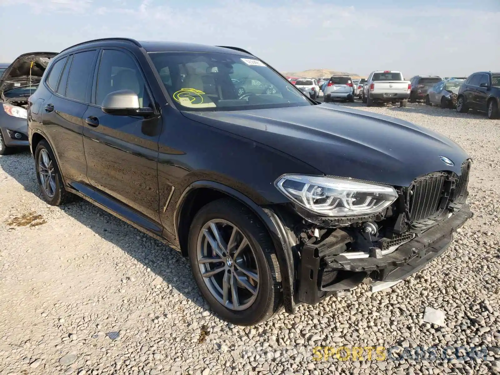 1 Photograph of a damaged car 5UXTY9C01L9B08196 BMW X3 2020