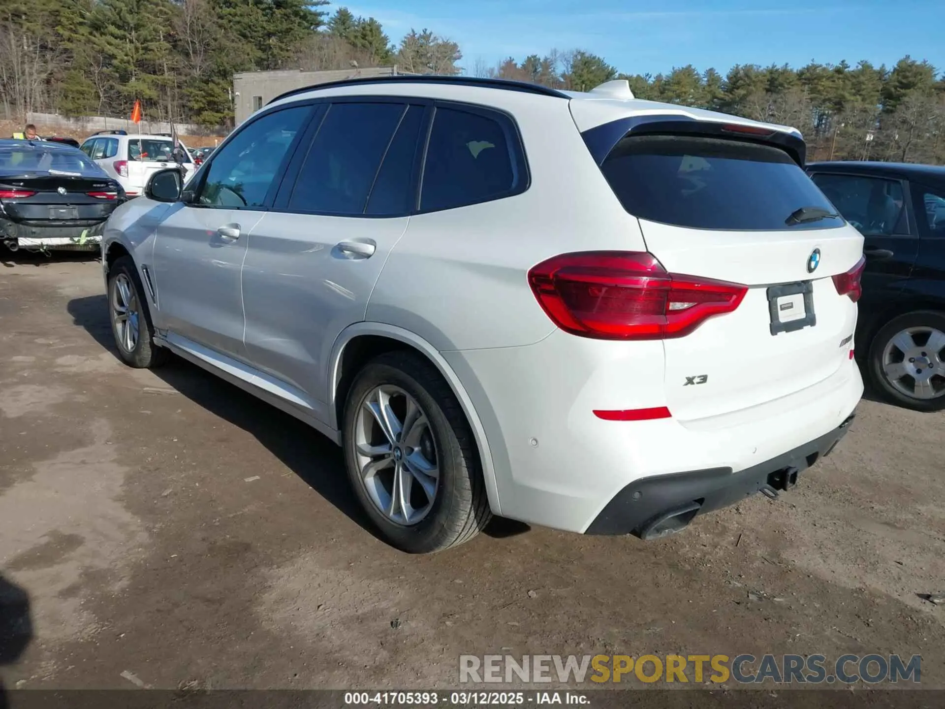 3 Photograph of a damaged car 5UXTY9C04L9B25297 BMW X3 2020