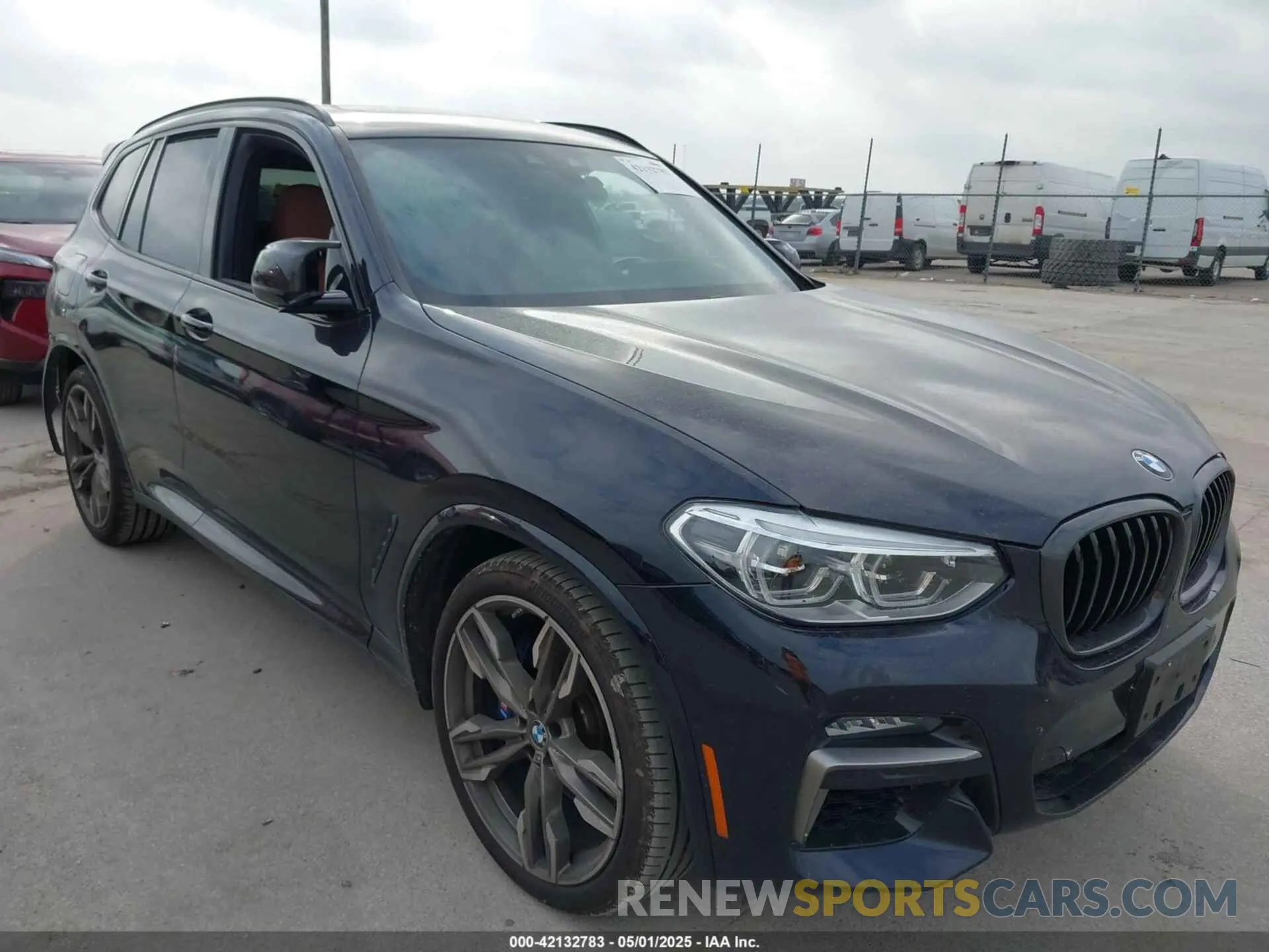 1 Photograph of a damaged car 5UXTY9C04L9C19082 BMW X3 2020