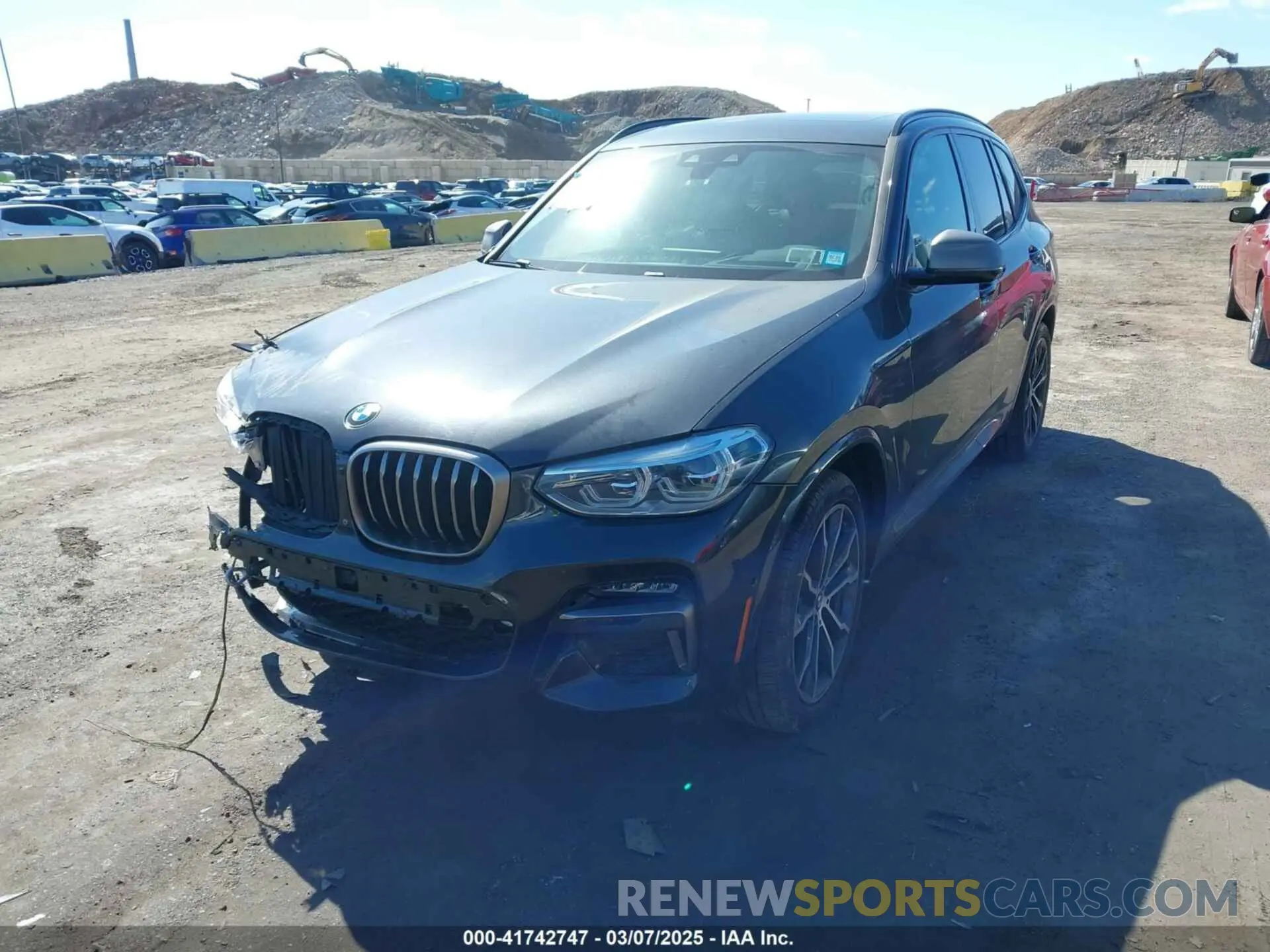 2 Photograph of a damaged car 5UXTY9C05LLE59910 BMW X3 2020