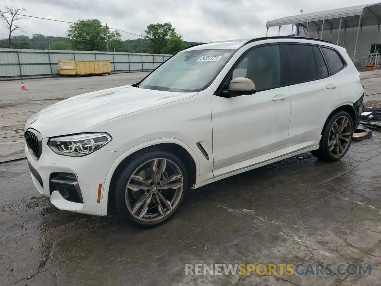 1 Photograph of a damaged car 5UXTY9C06L9C87528 BMW X3 2020