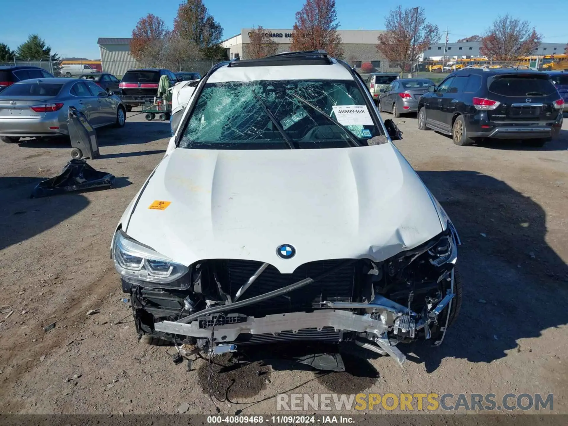 11 Photograph of a damaged car 5UXTY9C07LL304627 BMW X3 2020