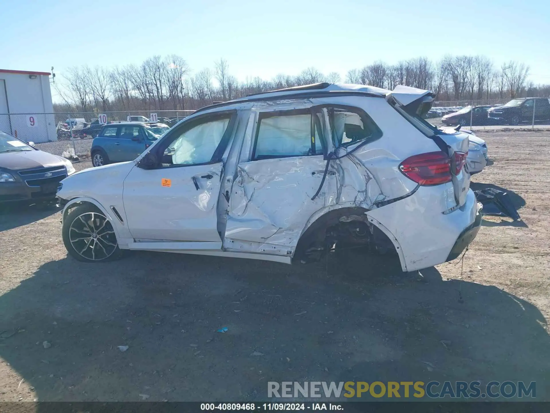 13 Photograph of a damaged car 5UXTY9C07LL304627 BMW X3 2020