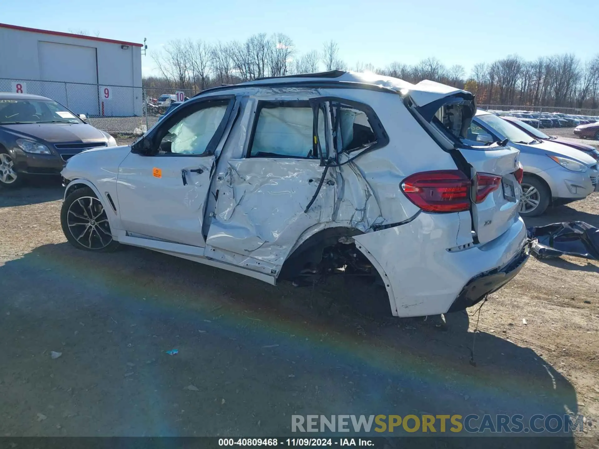 3 Photograph of a damaged car 5UXTY9C07LL304627 BMW X3 2020