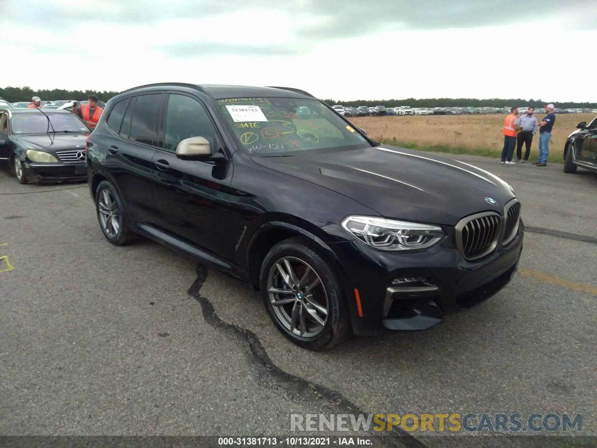 1 Photograph of a damaged car 5UXTY9C08L9D42707 BMW X3 2020