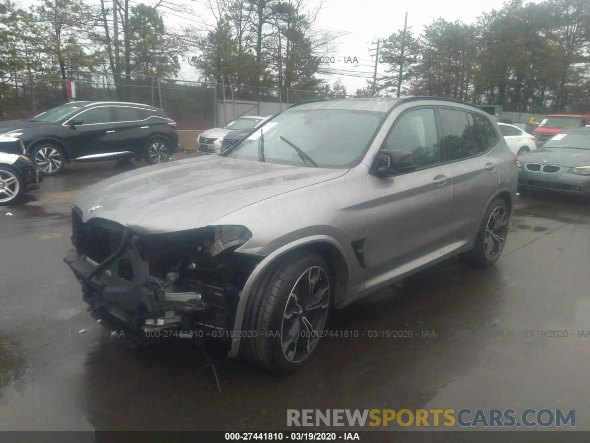 2 Photograph of a damaged car 5YMTS0C00L9B88550 BMW X3 2020