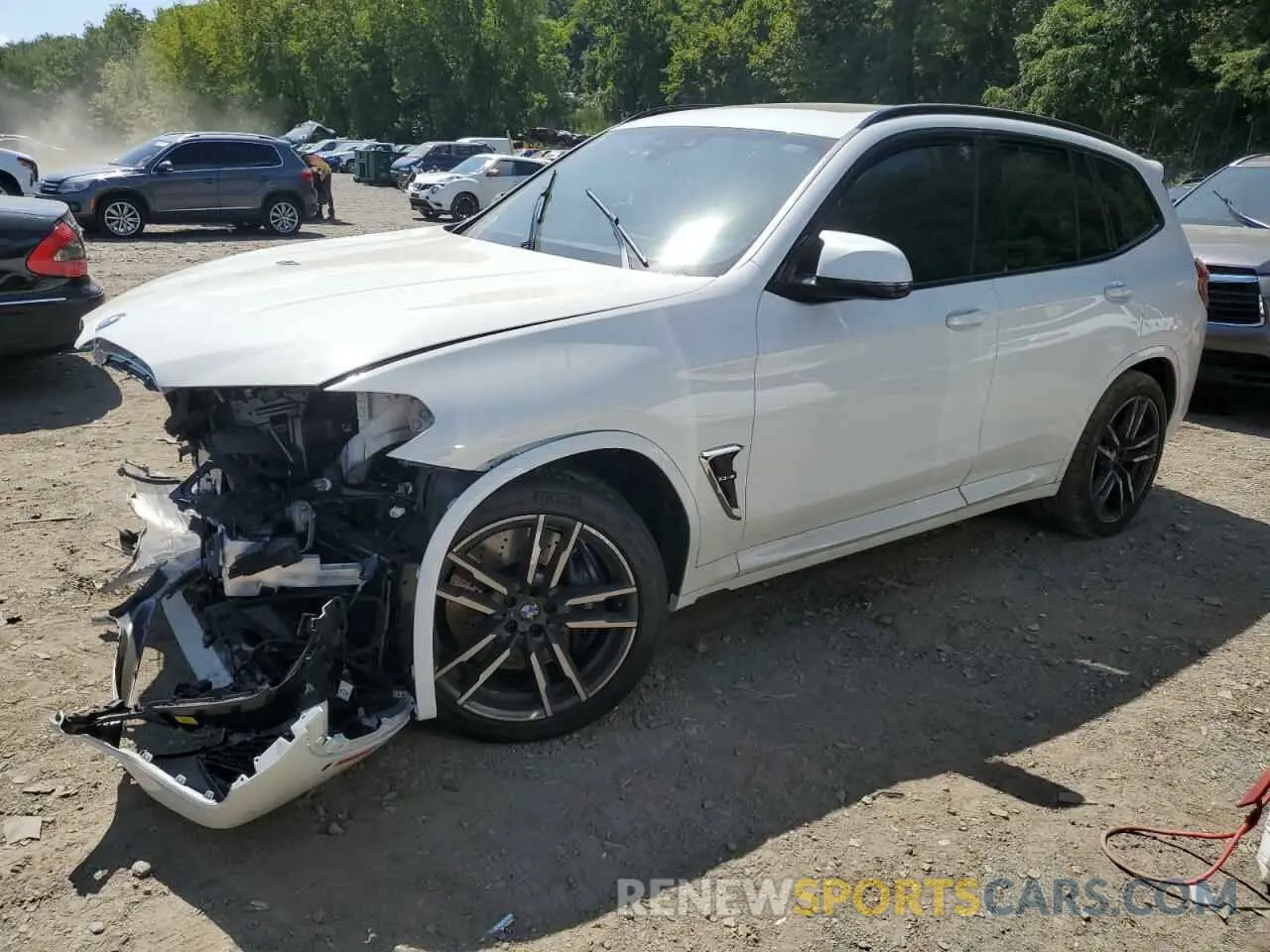 1 Photograph of a damaged car 5YMTS0C04L9B75915 BMW X3 2020