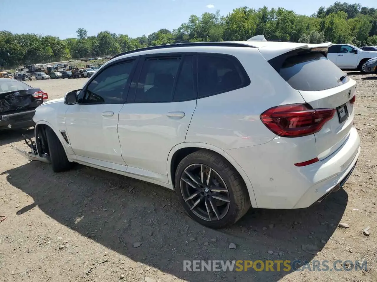 2 Photograph of a damaged car 5YMTS0C04L9B75915 BMW X3 2020