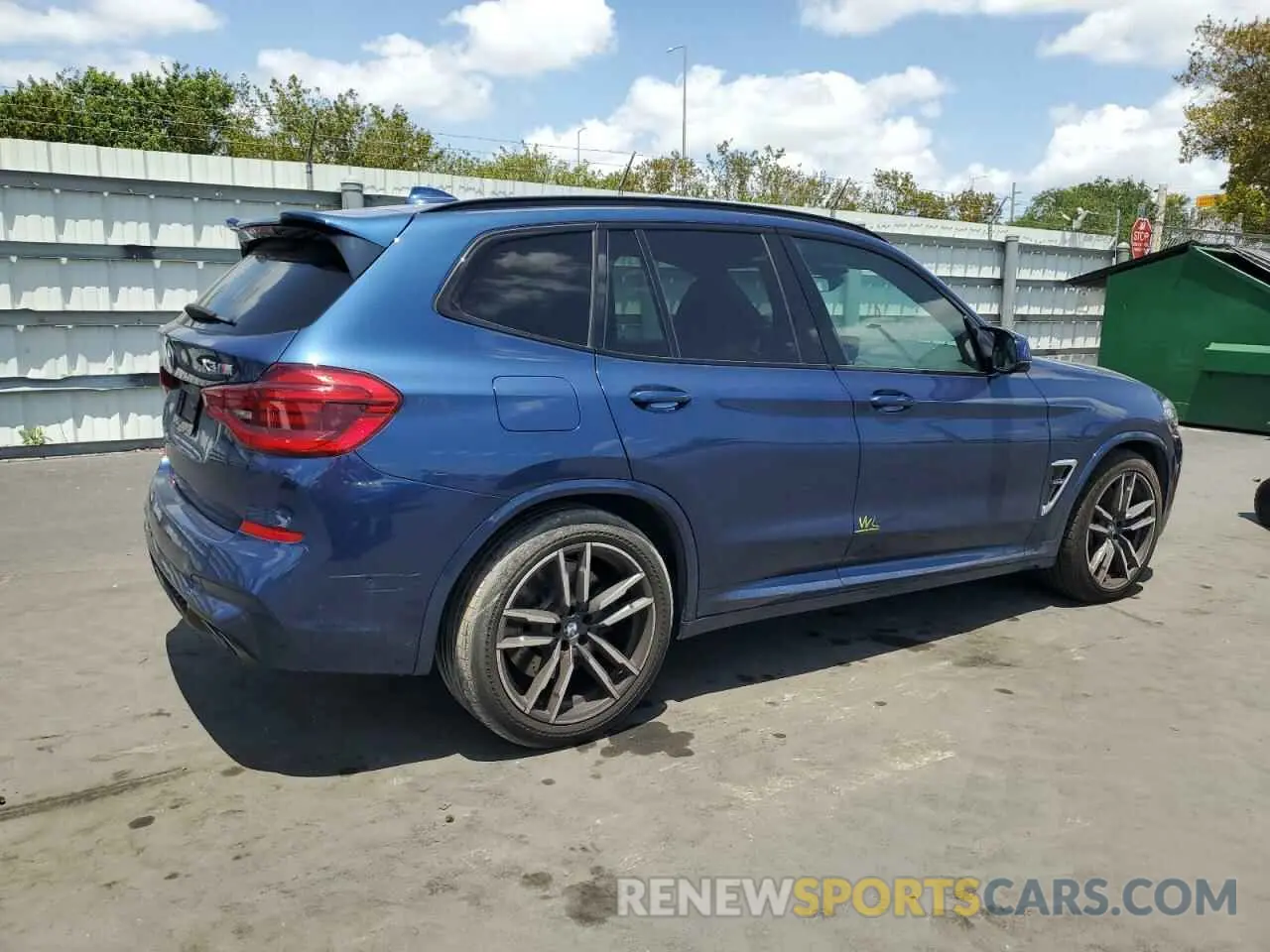 3 Photograph of a damaged car 5YMTS0C04LLT10567 BMW X3 2020