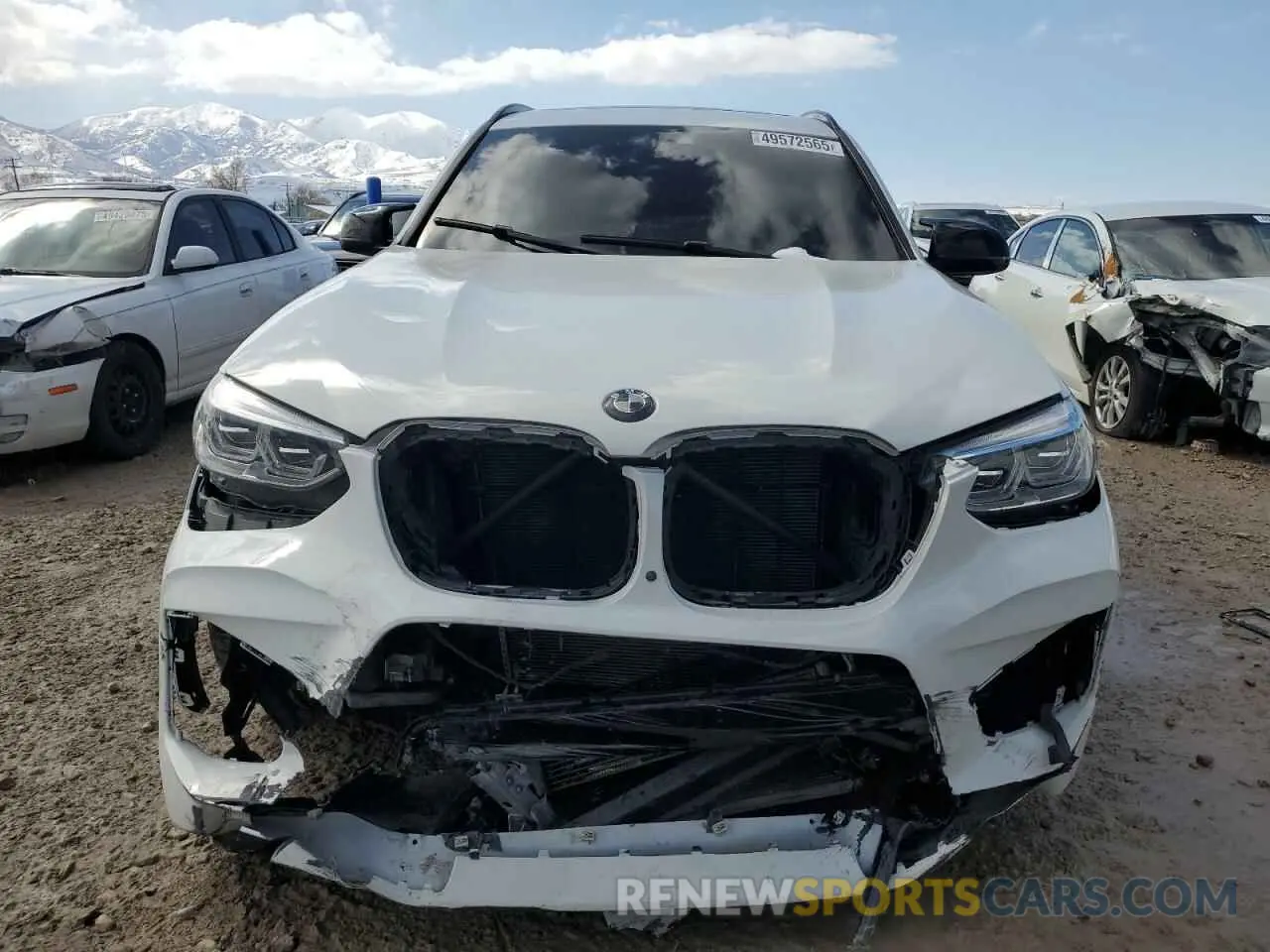 5 Photograph of a damaged car 5YMTS0C06LLT10764 BMW X3 2020