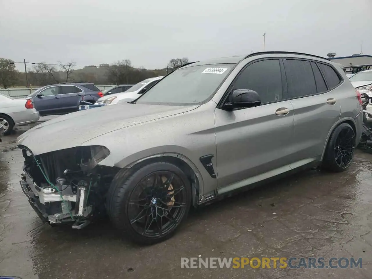1 Photograph of a damaged car 5YMTS0C06LLT10876 BMW X3 2020