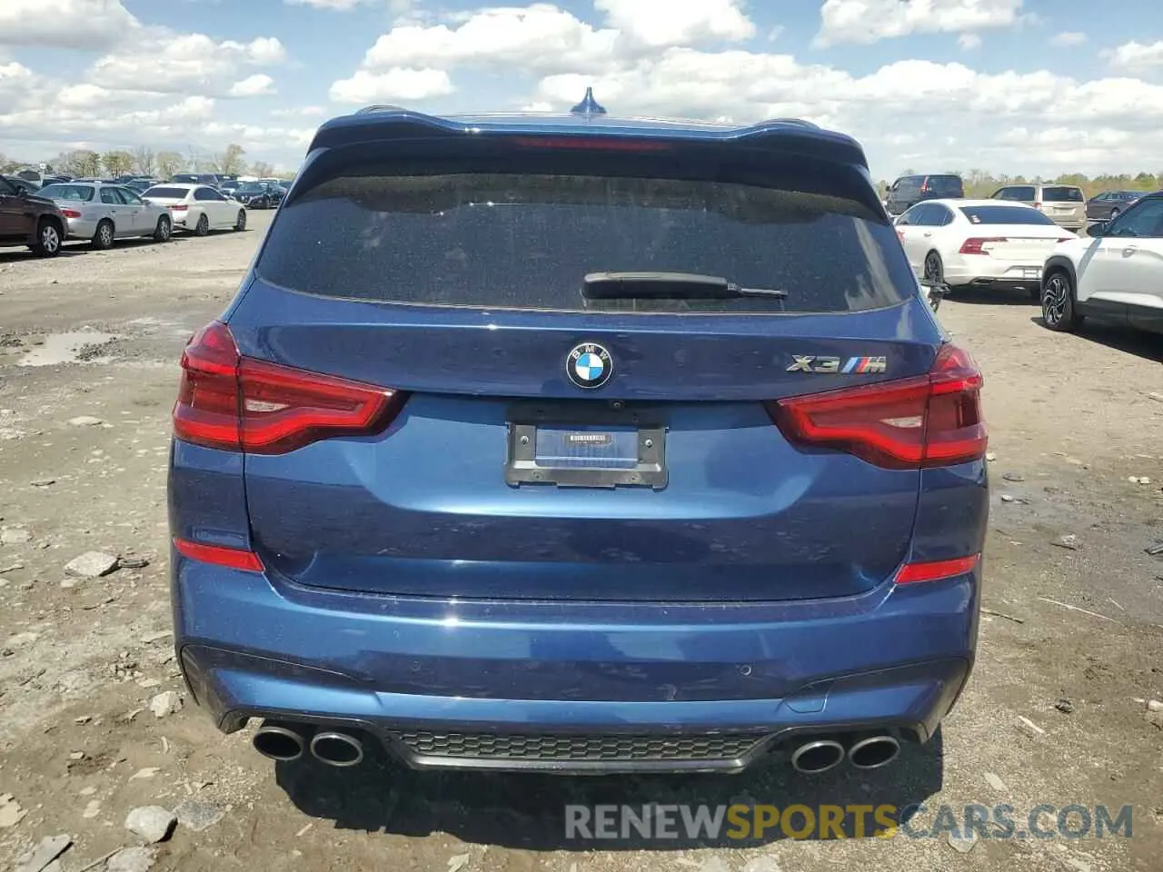 6 Photograph of a damaged car 5YMTS0C06LLT11123 BMW X3 2020