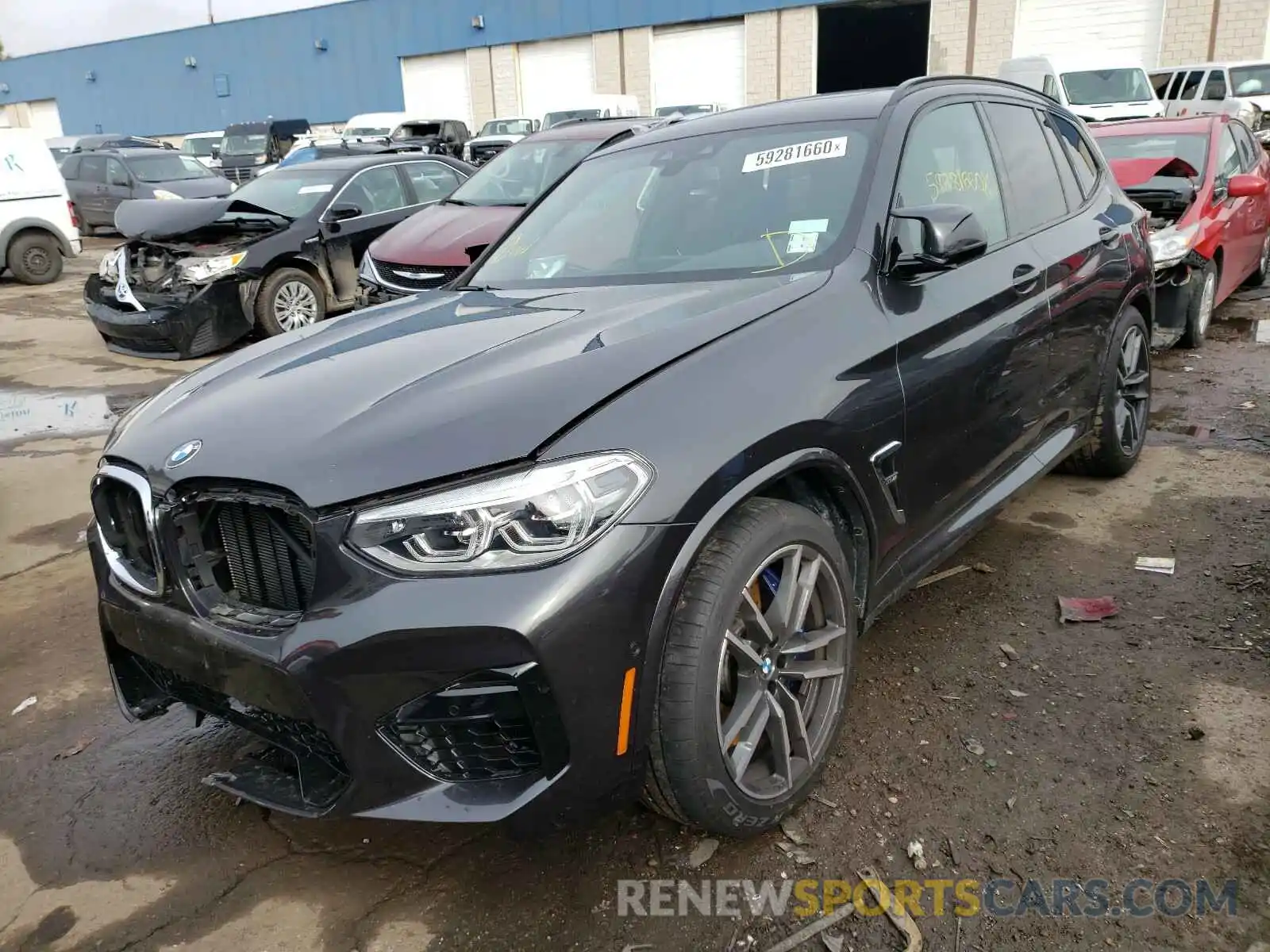 2 Photograph of a damaged car 5YMTS0C09LLT10158 BMW X3 2020