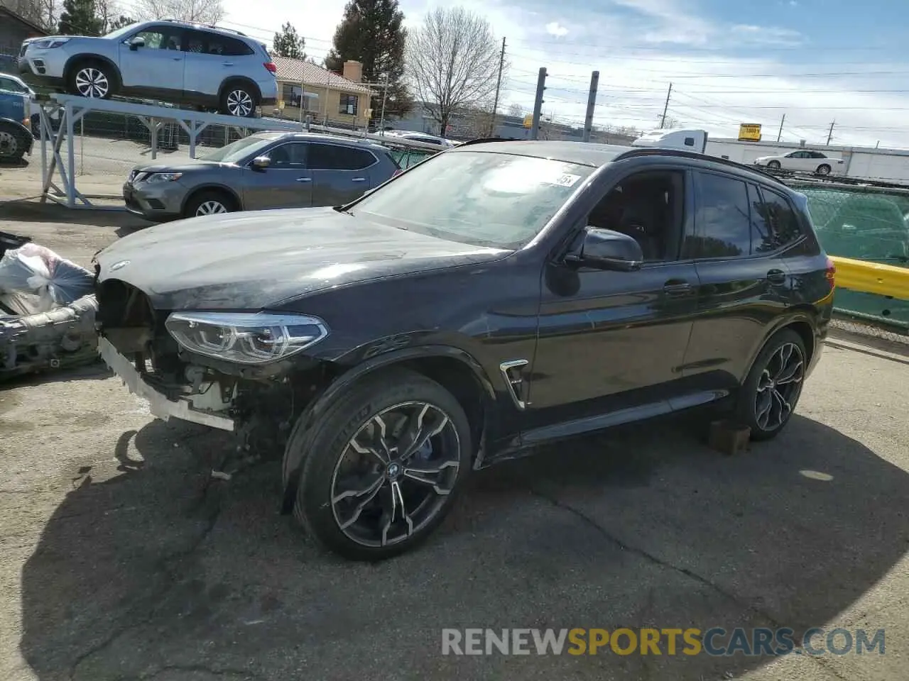1 Photograph of a damaged car 5YMTS0C0XL9B65521 BMW X3 2020