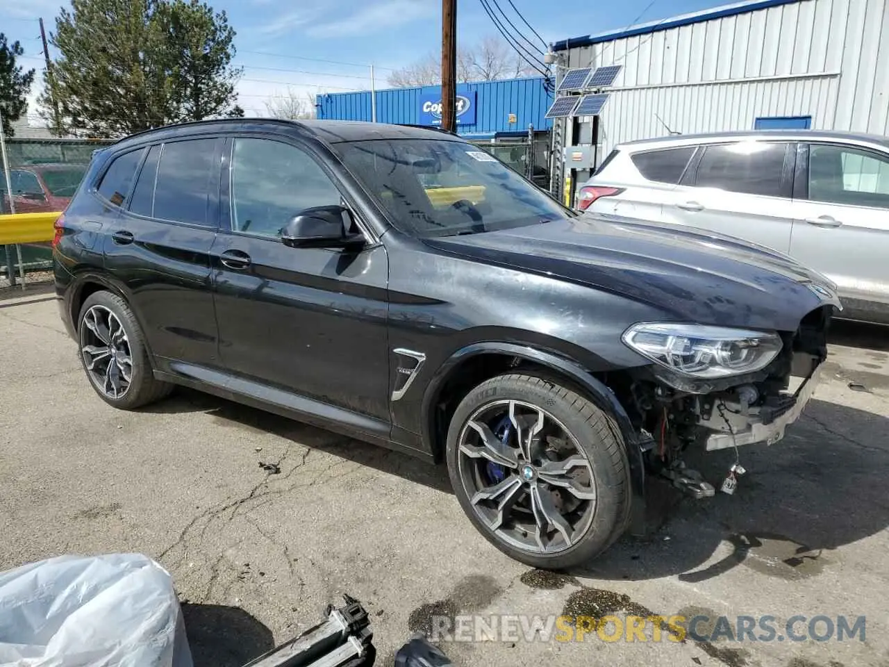 4 Photograph of a damaged car 5YMTS0C0XL9B65521 BMW X3 2020