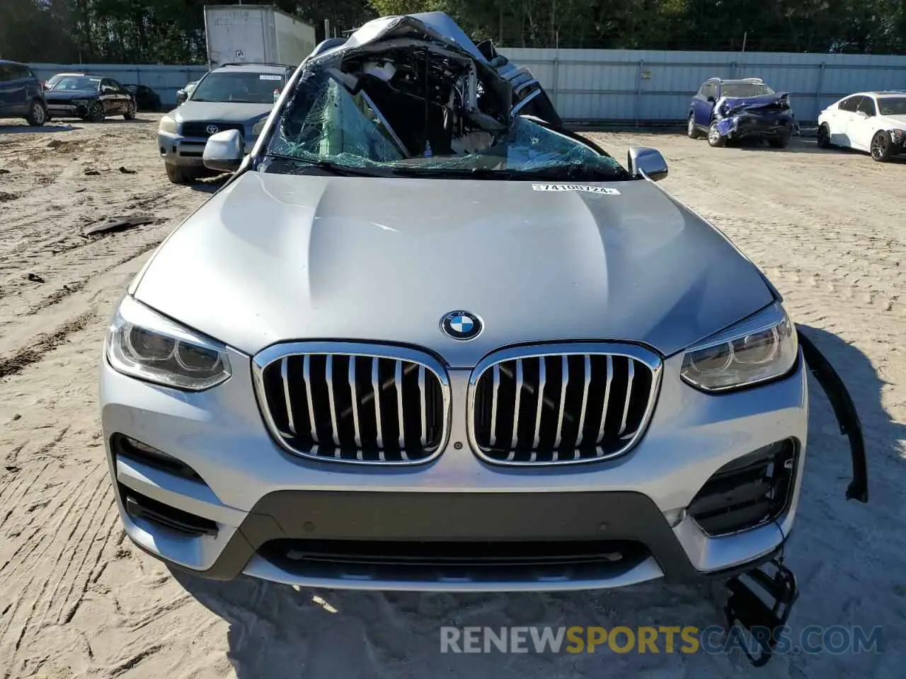5 Photograph of a damaged car 5UXTS1C00M9E14570 BMW X3 2021