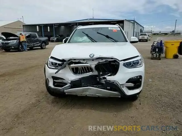 14 Photograph of a damaged car 5UXTS1C01M9E58688 BMW X3 2021