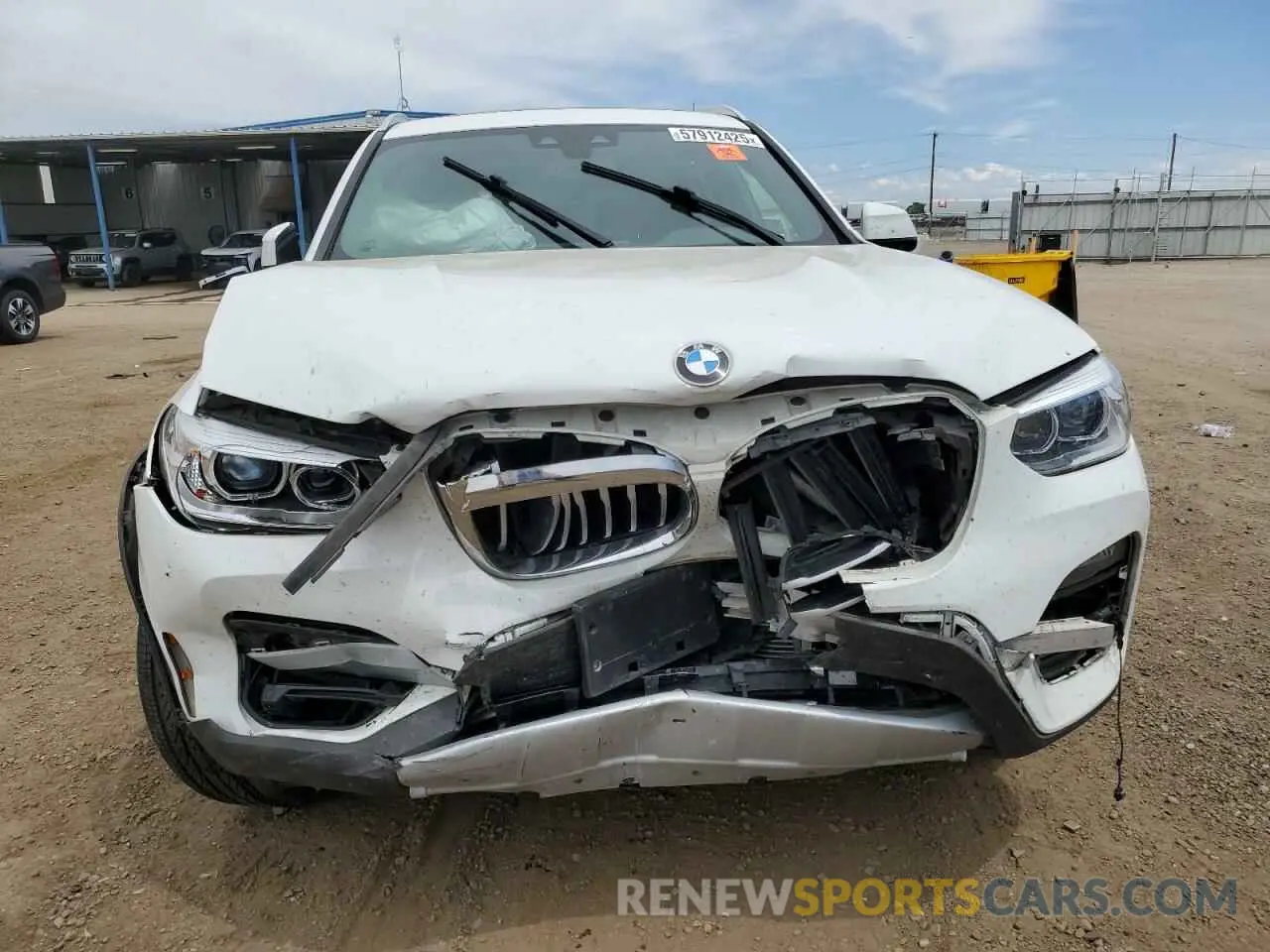 5 Photograph of a damaged car 5UXTS1C01M9E58688 BMW X3 2021
