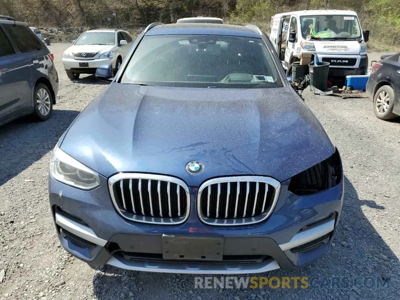 5 Photograph of a damaged car 5UXTS1C03M9E02168 BMW X3 2021