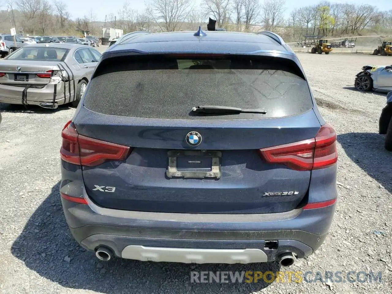 6 Photograph of a damaged car 5UXTS1C03M9E02168 BMW X3 2021