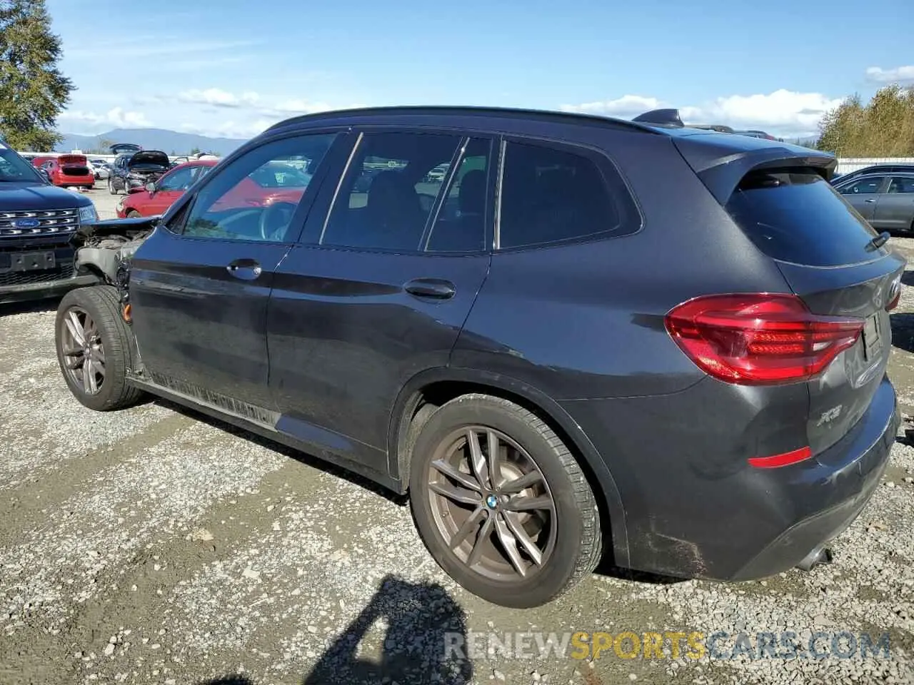 2 Photograph of a damaged car 5UXTS1C03M9G99605 BMW X3 2021