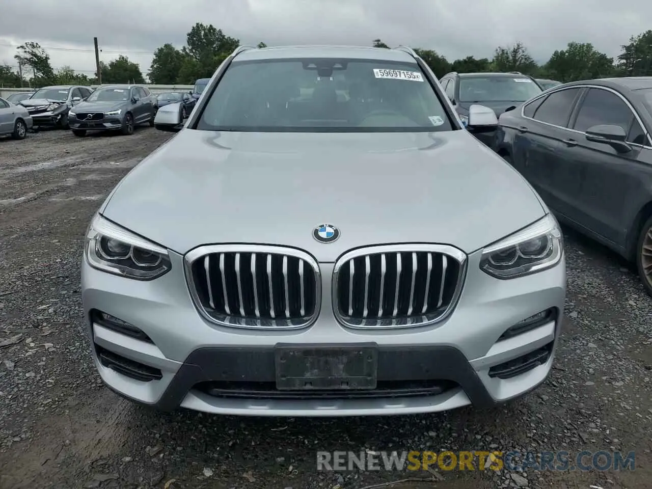 5 Photograph of a damaged car 5UXTS1C04M9F18205 BMW X3 2021