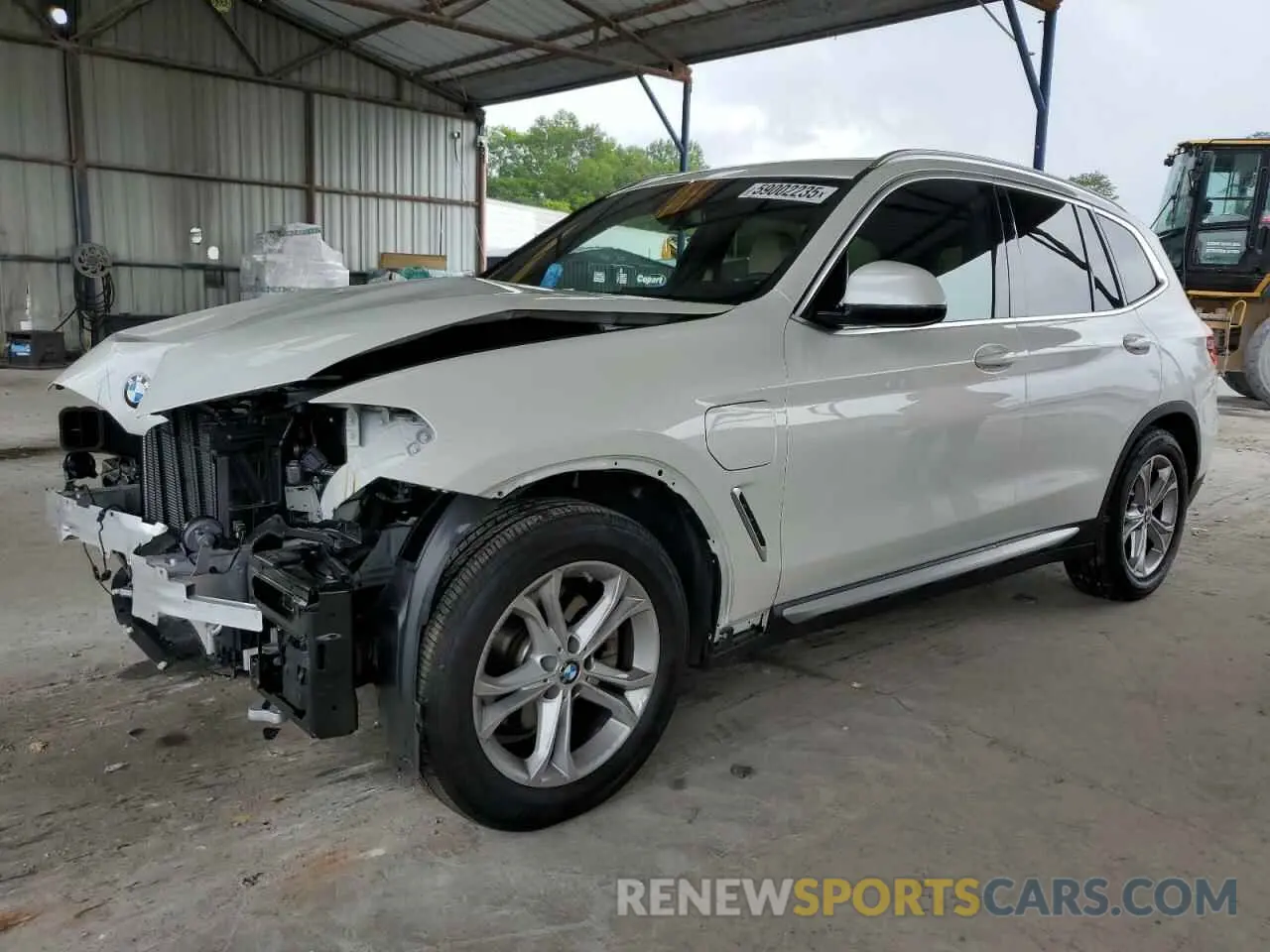 1 Photograph of a damaged car 5UXTS1C07M9E94983 BMW X3 2021