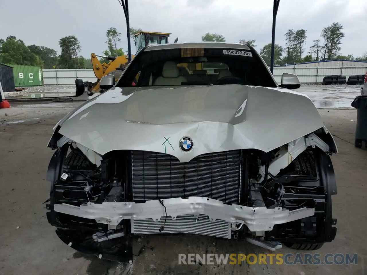 5 Photograph of a damaged car 5UXTS1C07M9E94983 BMW X3 2021