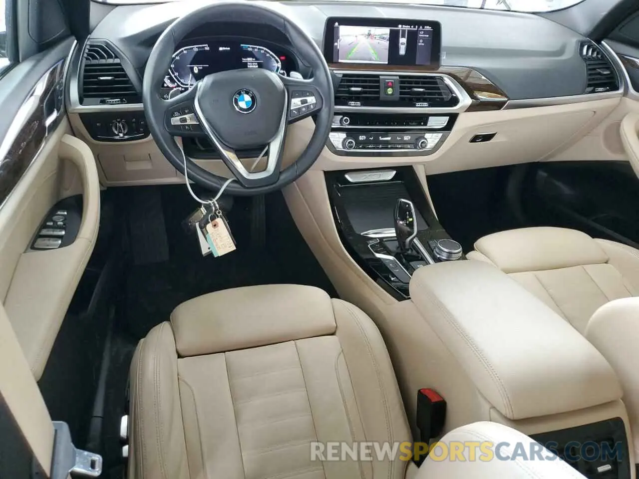 8 Photograph of a damaged car 5UXTS1C07M9E94983 BMW X3 2021