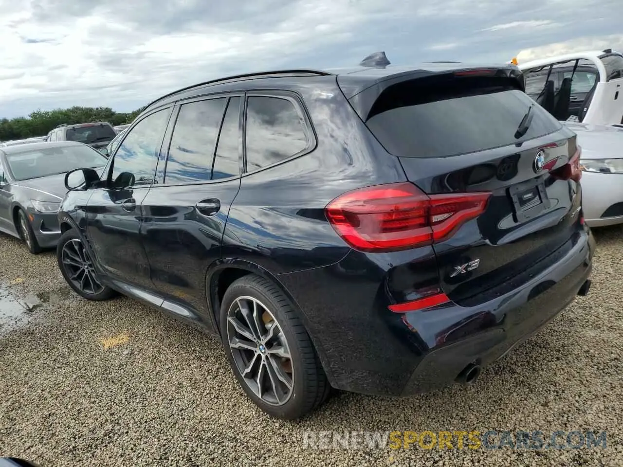 2 Photograph of a damaged car 5UXTS1C08M9H72824 BMW X3 2021