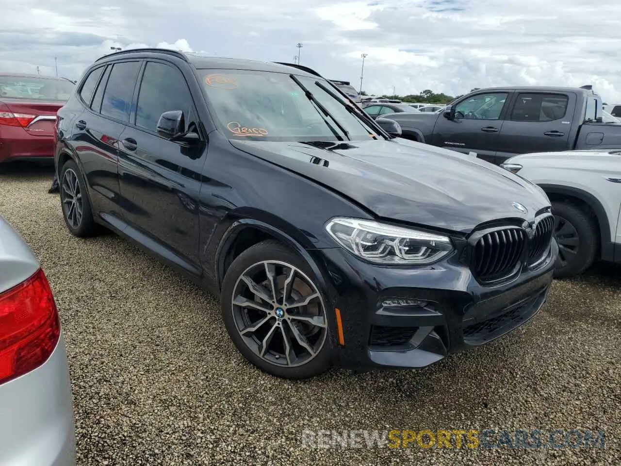 4 Photograph of a damaged car 5UXTS1C08M9H72824 BMW X3 2021