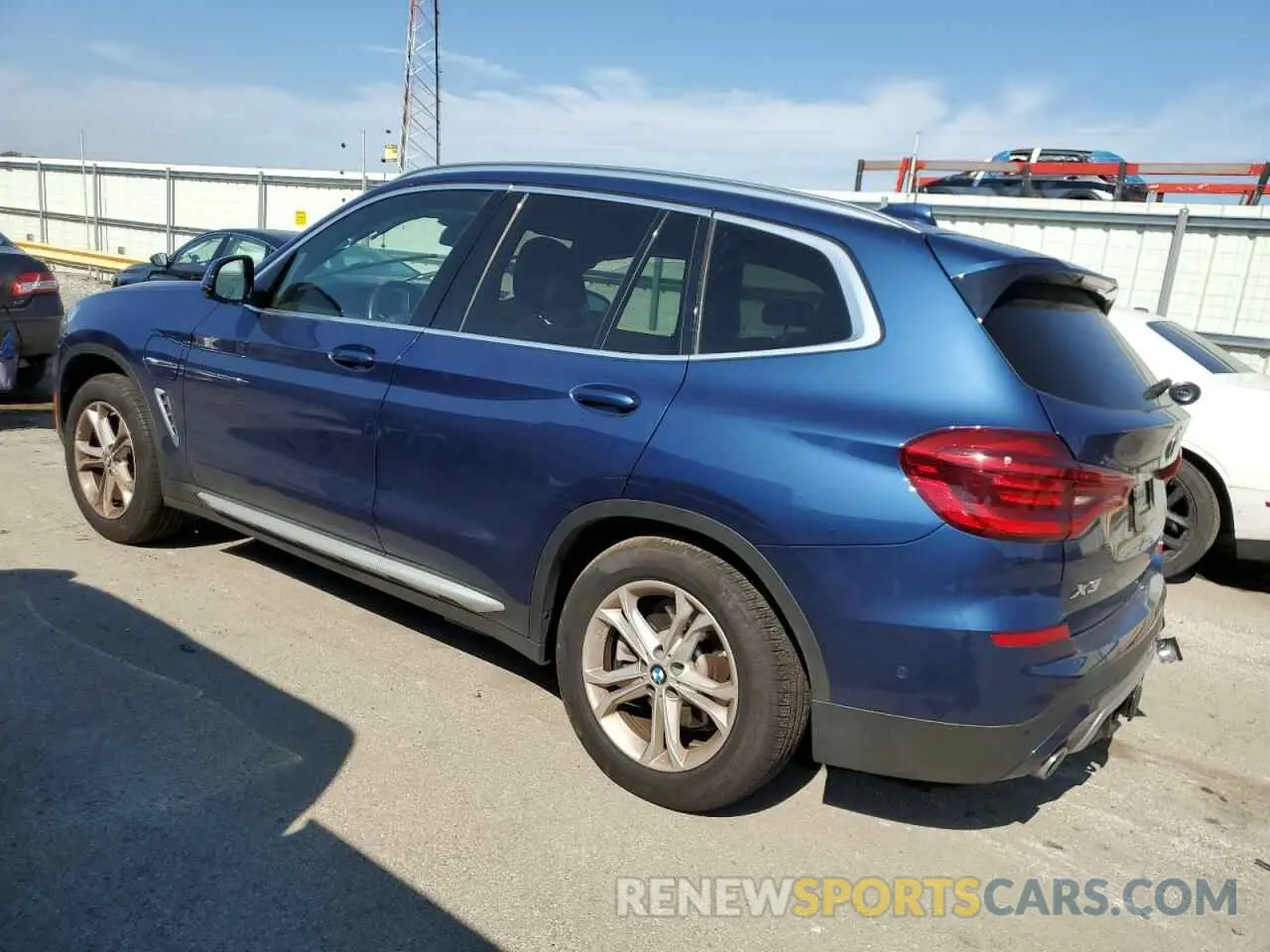 2 Photograph of a damaged car 5UXTS1C0XM9G62535 BMW X3 2021