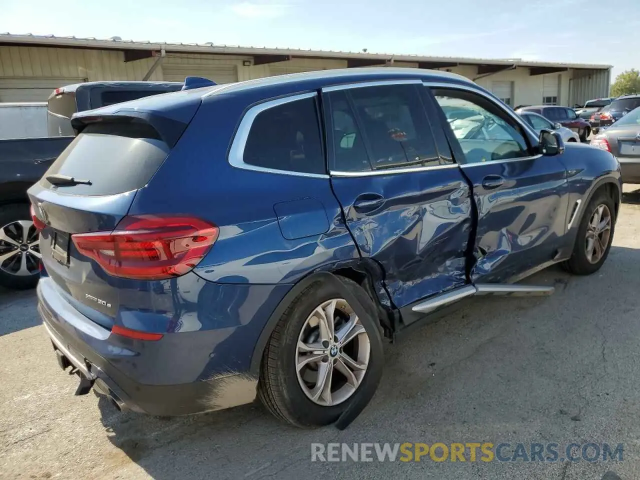 3 Photograph of a damaged car 5UXTS1C0XM9G62535 BMW X3 2021