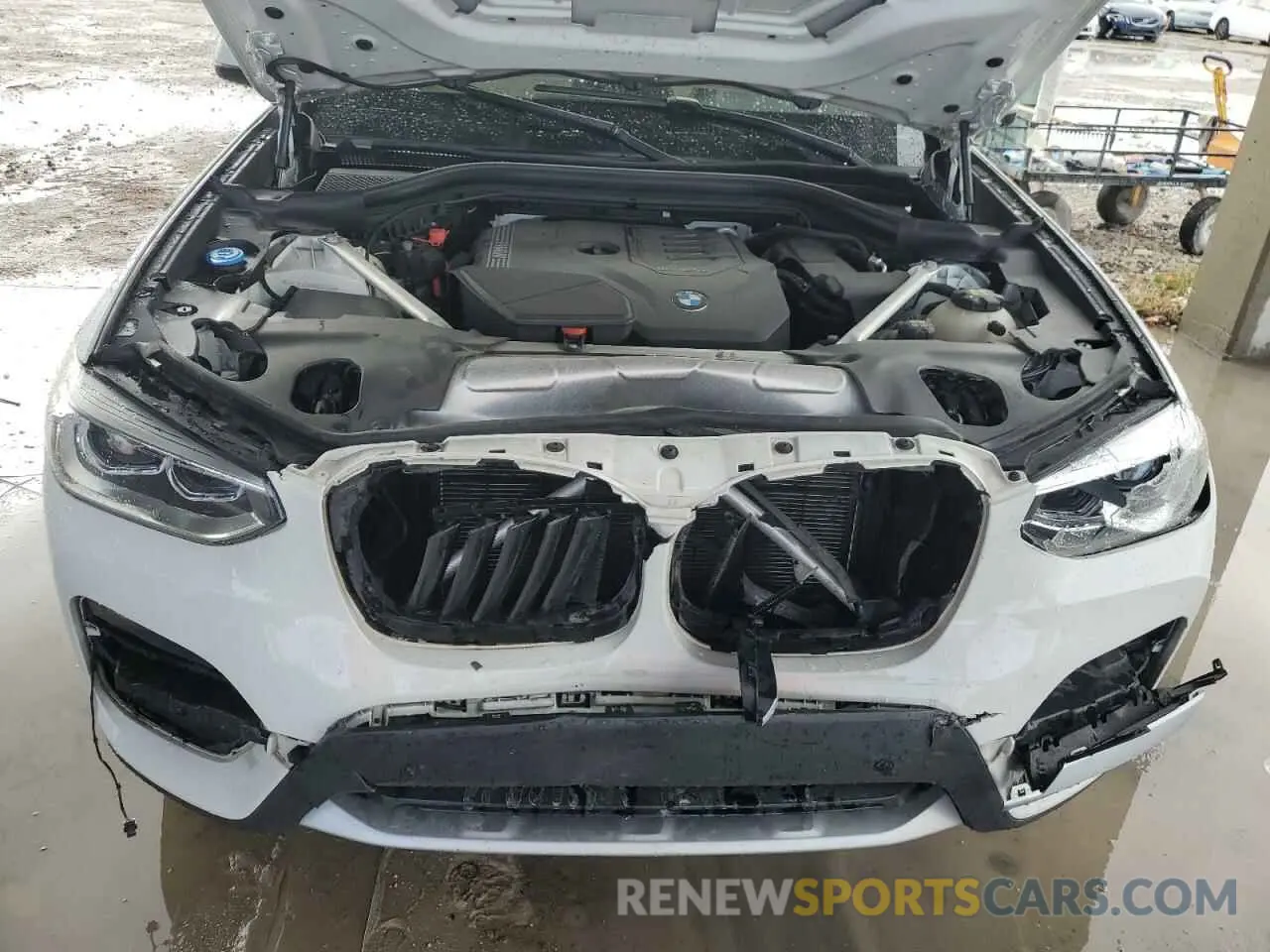 12 Photograph of a damaged car 5UXTY3C00M9E74746 BMW X3 2021